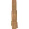 Ekena Millwork Kennewick Rough Sawn Timber Gable Bracket, Western Red Cedar, 48"W x 32"H x 6"D x 6"F, 16/12 Pitch GBW048X32X0606KEN00RWR - alternate 4